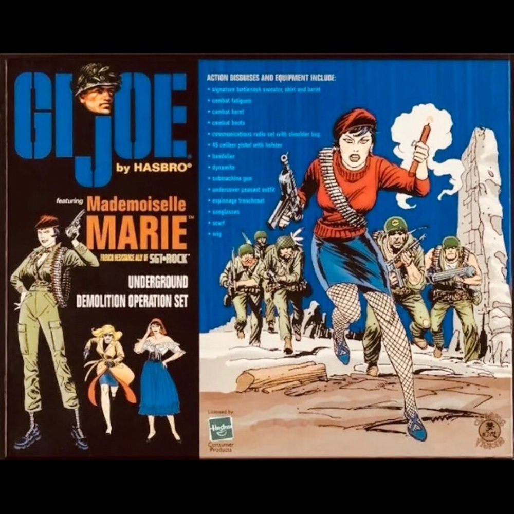 MADEMOISELLE MARIE, FRENCH RESISTANCE 12” GI Joe